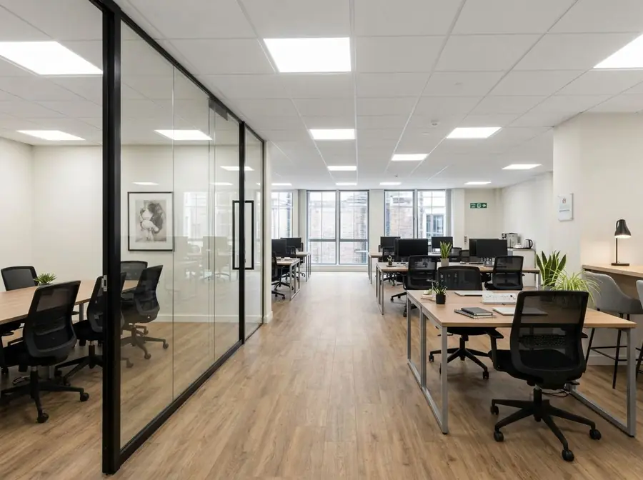 Completed commercial fit-out project by Velante Limited in London